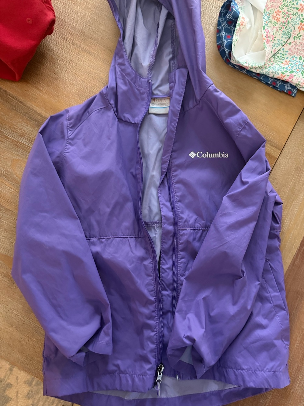 Kids Columbia rain jacket